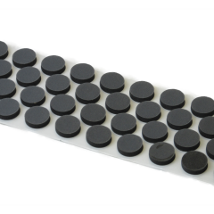 BLACK CD-DVD FOAM DOTS, 2500 PER ROLL