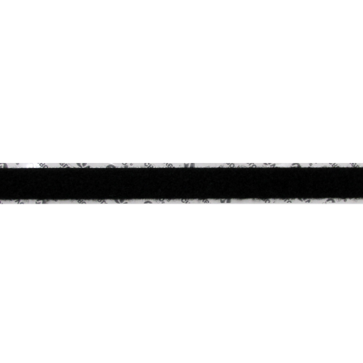1" BLACK VELCRO® BRAND POLY LOOP - MARINE GRADE ADHESIVE