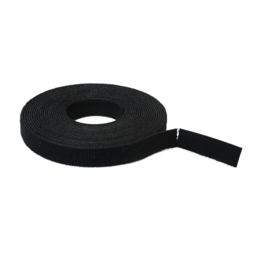 1/2" BLACK ONE-WRAP® TAPE PERFORATED @ 12", 15 PIECES/PUCK