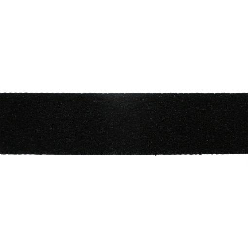 1" BLACK VELSTRETCH® LOOP--40 YDS. PER ROLL