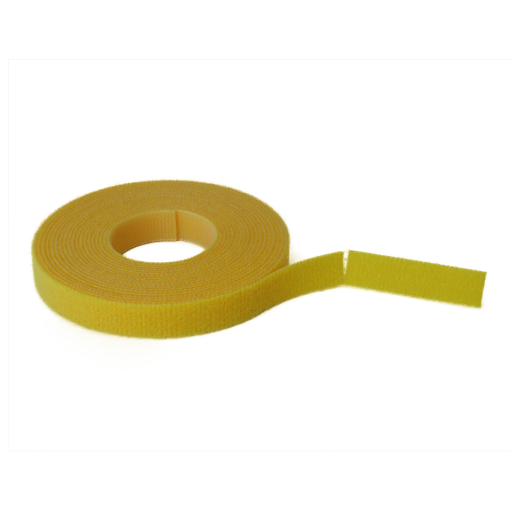5/8" YELLOW ONE-WRAP® TAPE, PERFORATED @ 12" , 75 PCS/ROLL