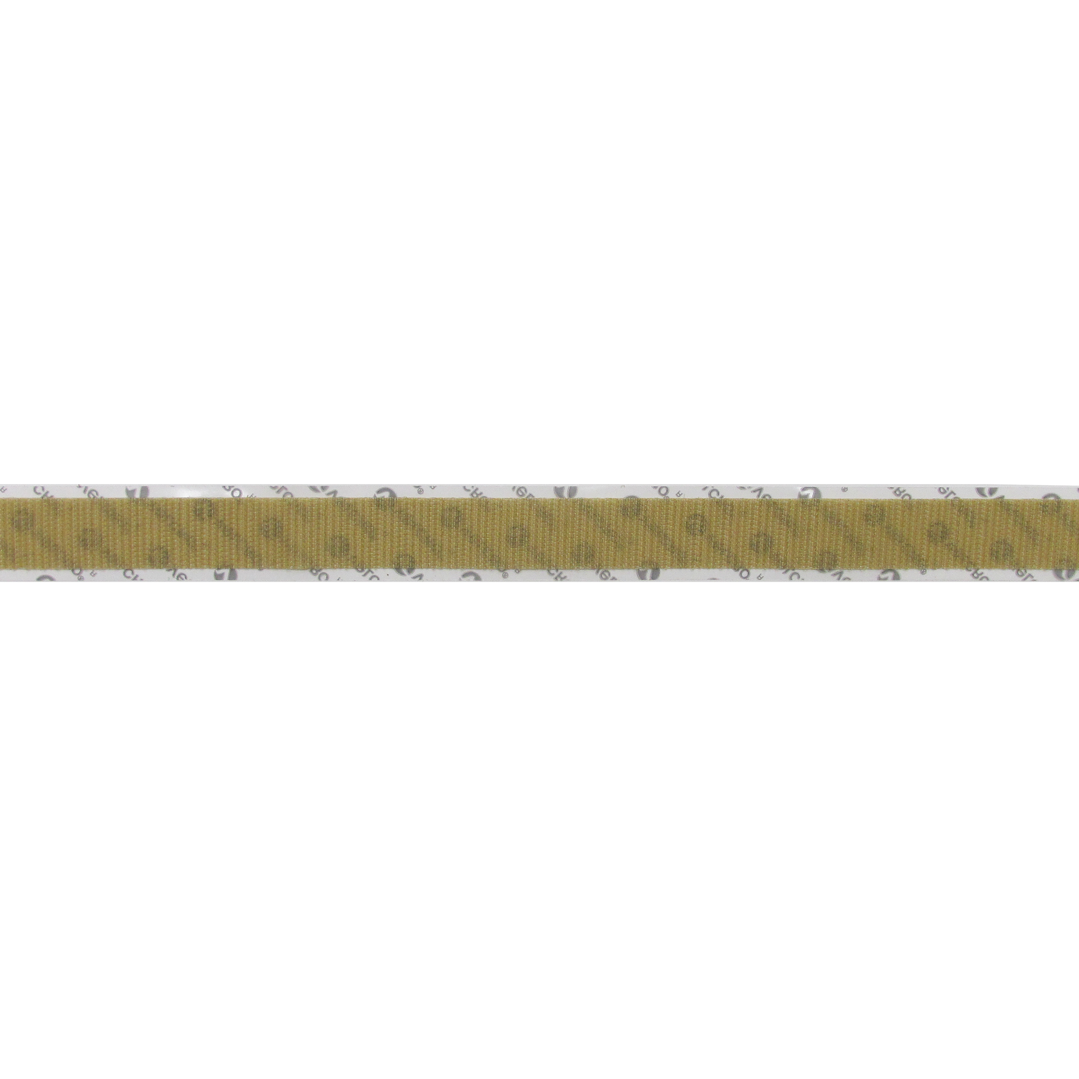 1/2" BEIGE VELCRO® BRAND HOOK ADHESIVE BACKED