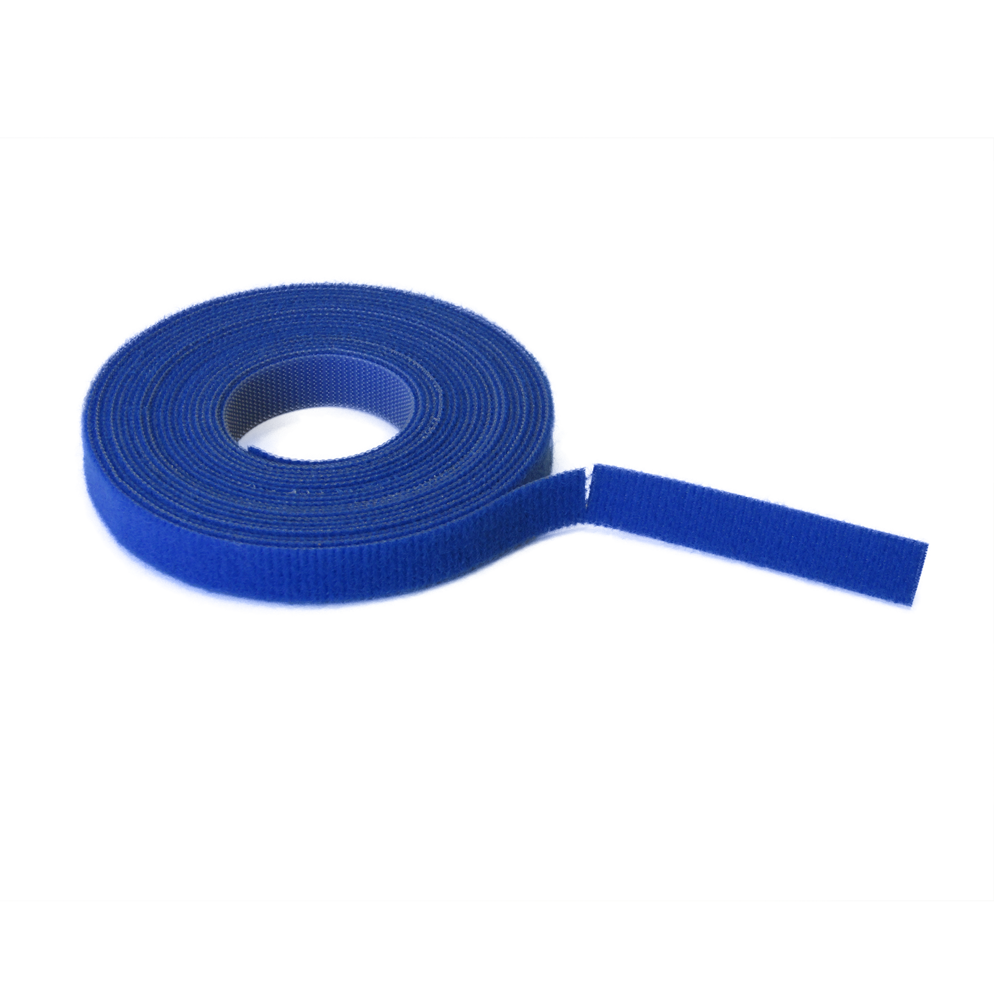 Blue shop velcro tape
