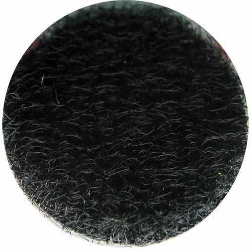 Fuzzy Circle Tactile Velcro Dots 1/4 20 per pack