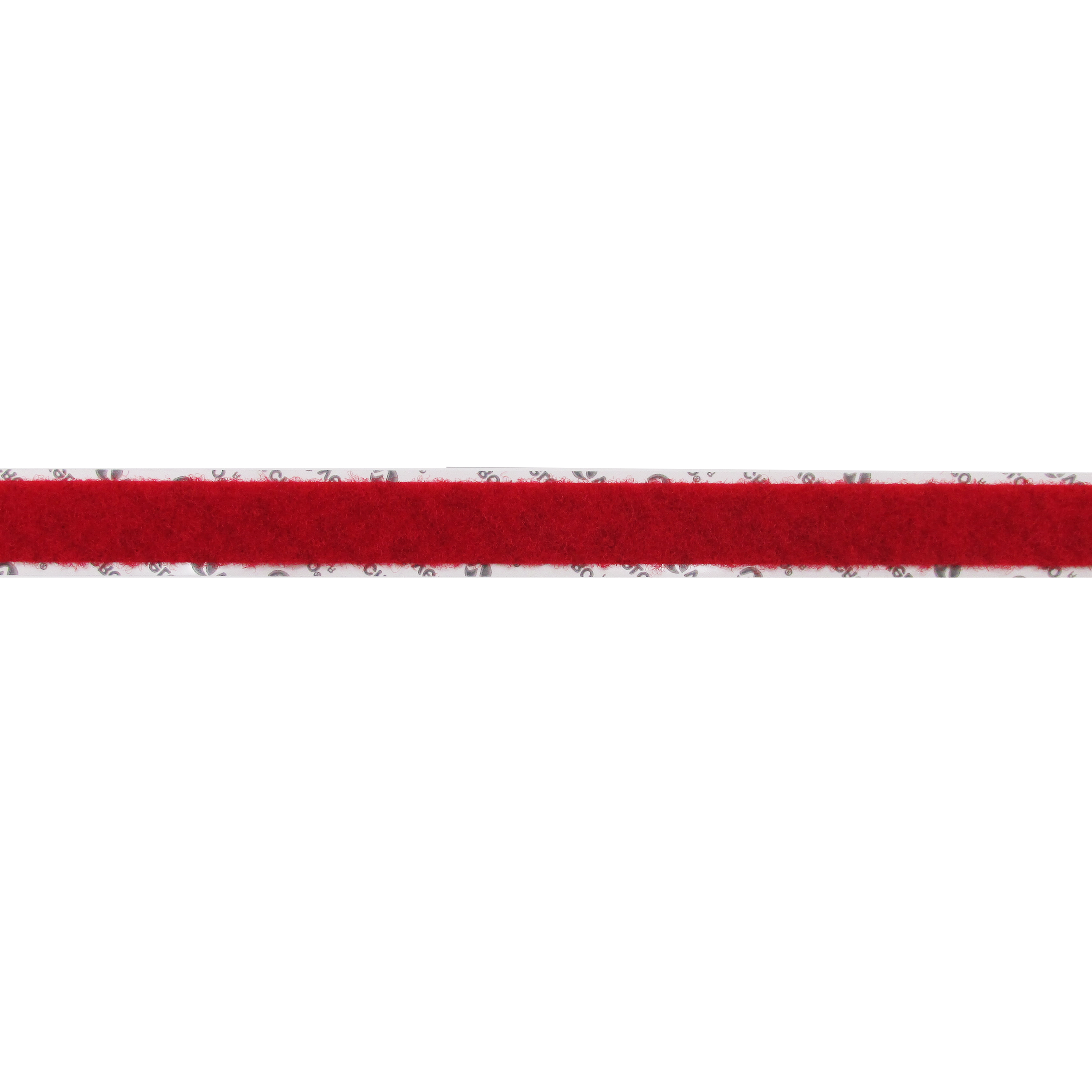 1.5" RED LOOP ADHESIVE BACKED