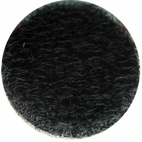 Velcro Coin Fasteners - 500 / Pack - Black