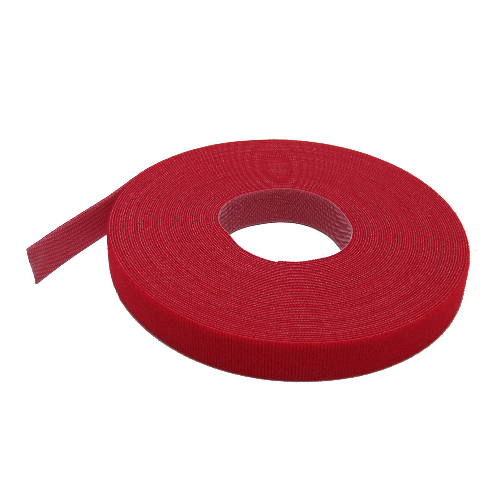 1/2 RED VELCRO® BRAND VELCOIN® LOOP ADHESIVE BACKED - COINS